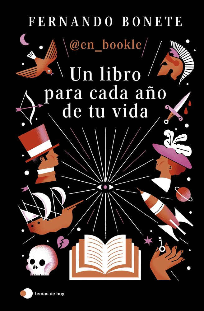 UN LIBRO PARA CADA AÑO DE TU VIDA, de FERNANDO BONETE VIZCAINO | portada del libro