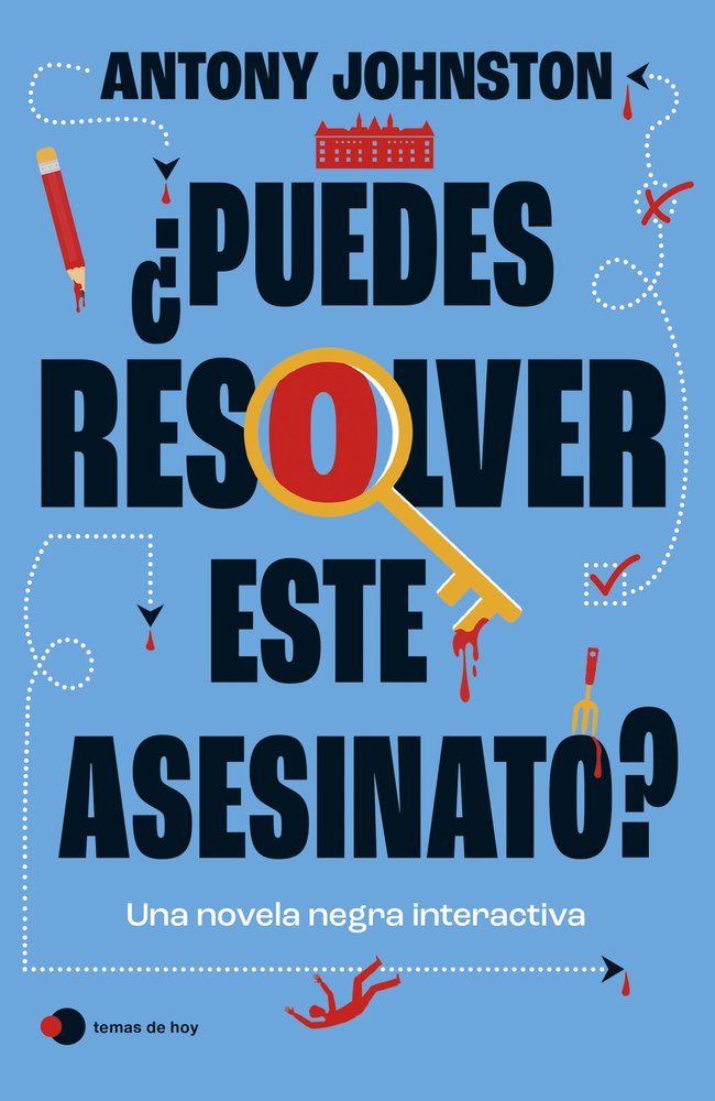 PUEDES RESOLVER ESTE ASESINATO, de ANTONY JOHNSTON | portada del libro