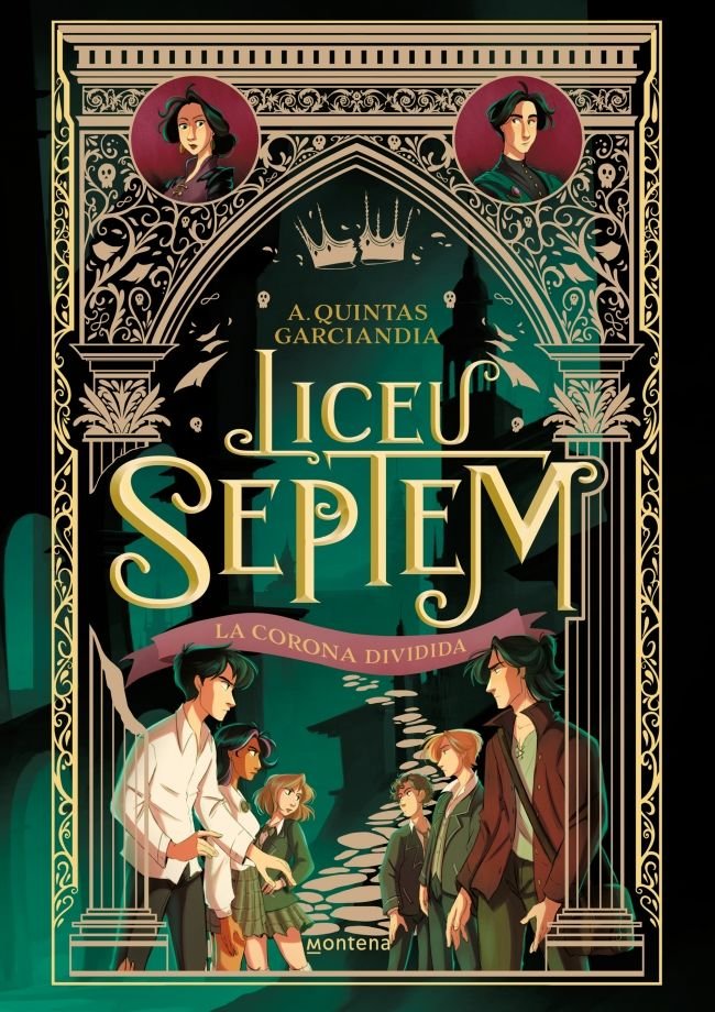 LICEO SEPTEM 3 - LA CORONA DIVIDIDA, de QUINTAS GARCIANDIA, A. | portada del libro