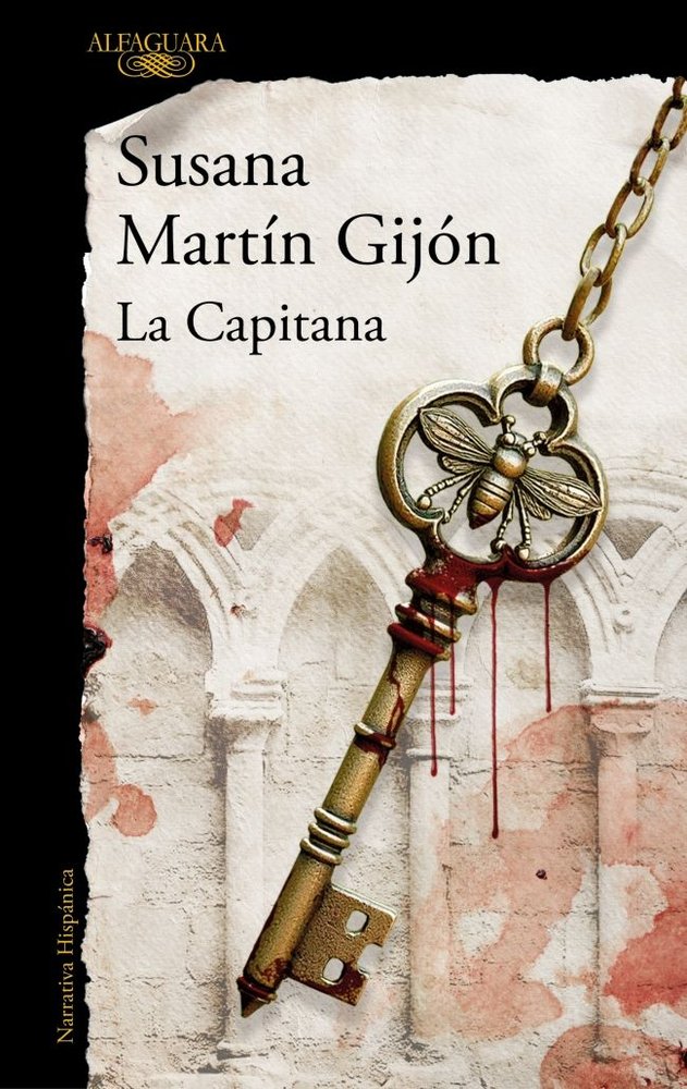 LA CAPITANA, de SUSANA MARTIN GIJON | portada del libro