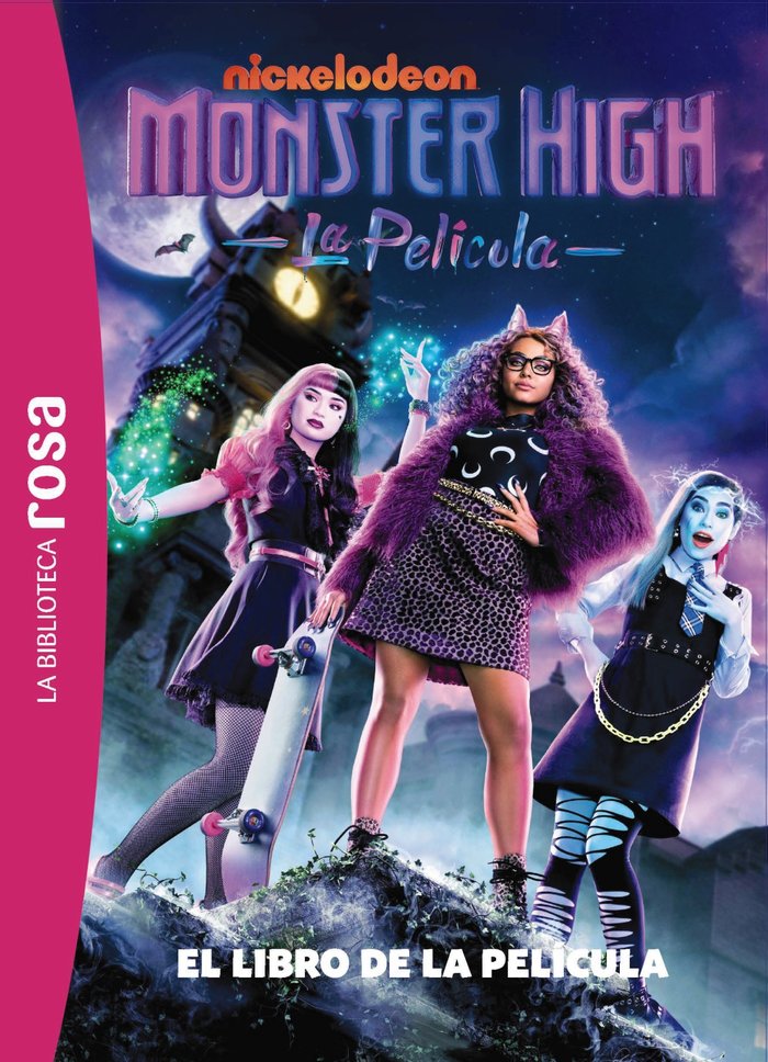 LA BIBLIOTECA ROSA MONSTER HIGH EL LIBRO DE LA PELICULA, de BARFETY, ELISABETH | portada del libro