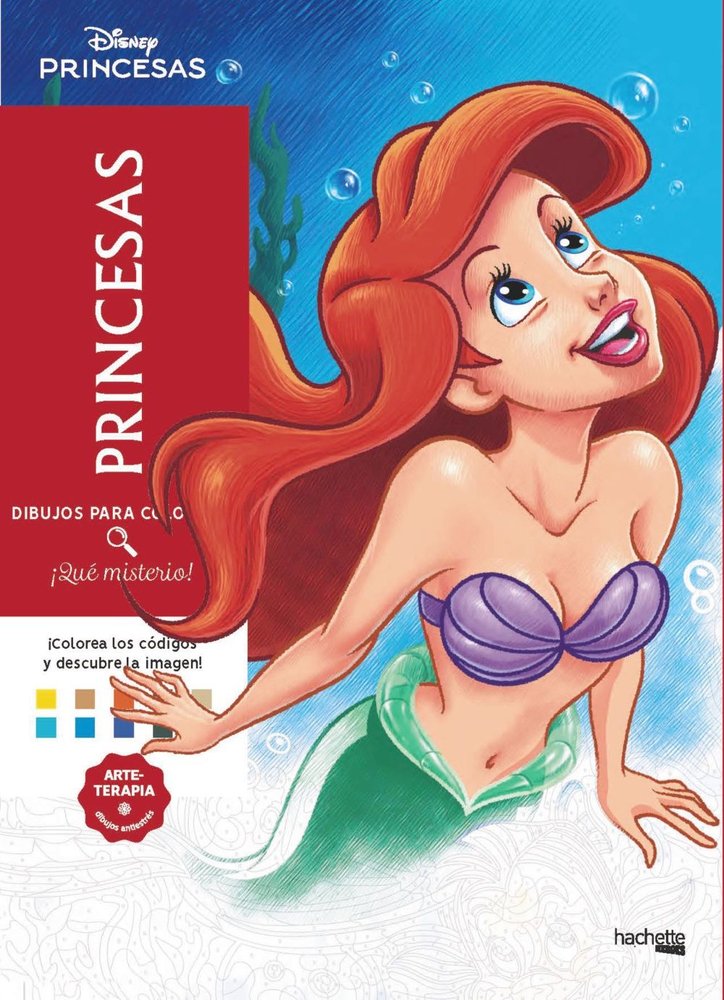 DIBUJOS PARA COLOREAR QUE MISTERIO PRINCESAS, de MARIEZ, JEREMY | portada del libro