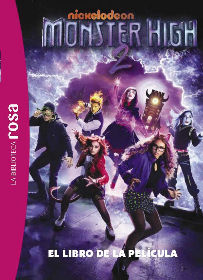 LA BIBLIOTECA ROSA MONSTER HIGH 2 LA PELICULA, de BARFETY, ELISABETH | portada del libro