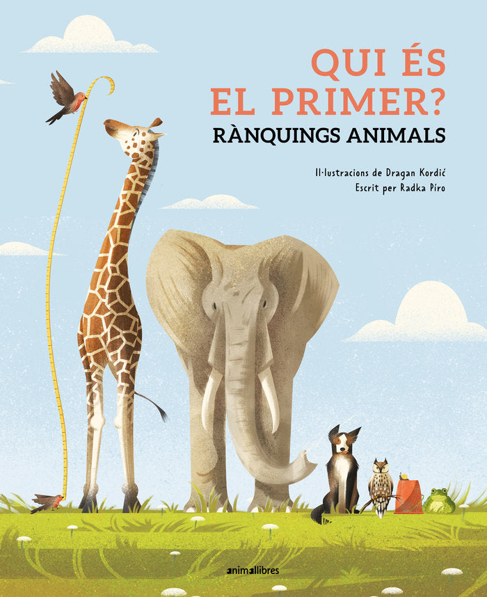 QUI ES EL PRIMER RANQUINGS ANIMALS, de RADKA PIRO | portada del libro
