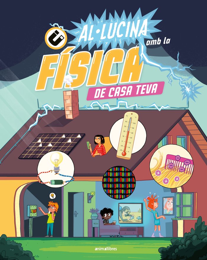 ALÚLUCINA AMB LA FISICA DE CASA TEVA, de THE AMAZING THEATRE OF PHYSICS | portada del libro