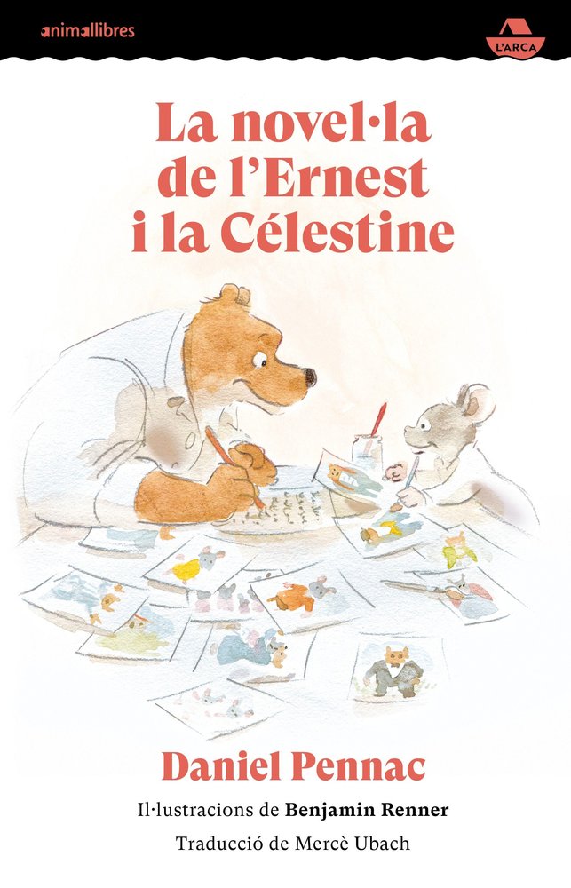 LA NOVEL·LA DE L'ERNEST I LA CELESTINE, de DANIEL PENNAC | portada del libro