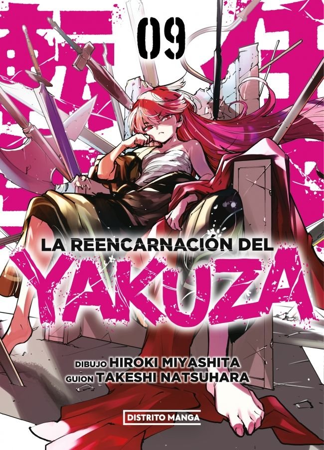 LA REENCARNACION DEL YAKUZA 9, de HIROKI MIYASHITA | portada del libro