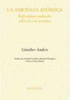 AMENAZA ATÓMICA, LA, de Günther Anders | portada del libro
