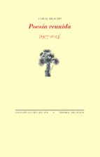 POESÍA REUNIDA (1977-2023), de Coral Bracho | portada del libro