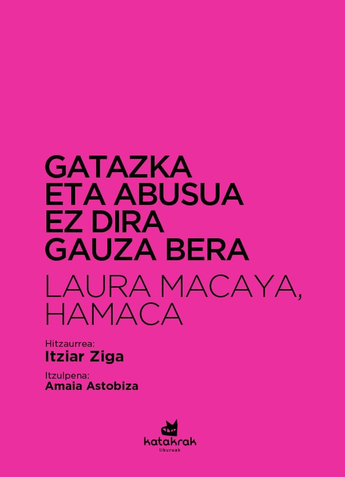 Gatazka eta abusua ez dira gauza bera, de Macaya, Laura | portada del libro