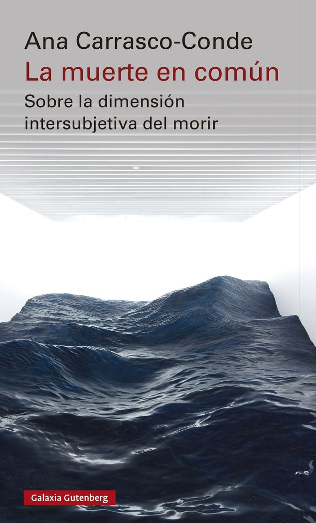 MUERTE EN COMÚN, LA - RÚSTICA, de Carrasco-conde | portada del libro