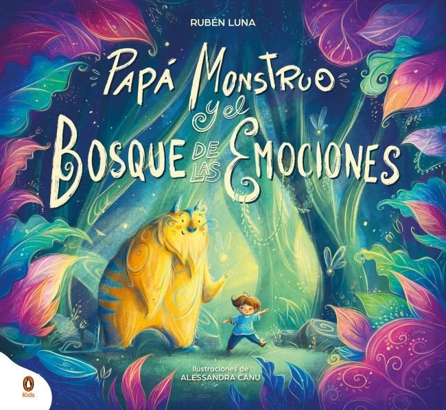 EL BOSQUE DE LAS EMOCIONES, de RUBEN LUNA (@PAPAMONSTRUO) | portada del libro