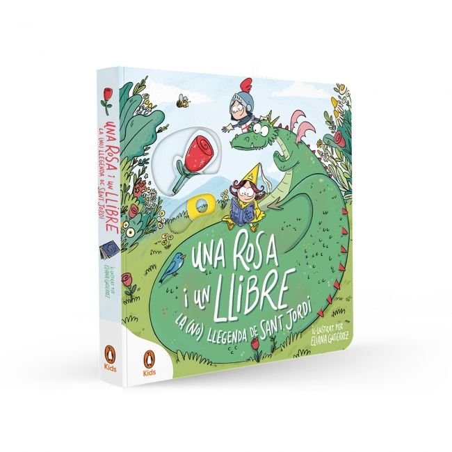 Una rosa i un llibre, de ELIANA GUTIERREZ | portada del libro