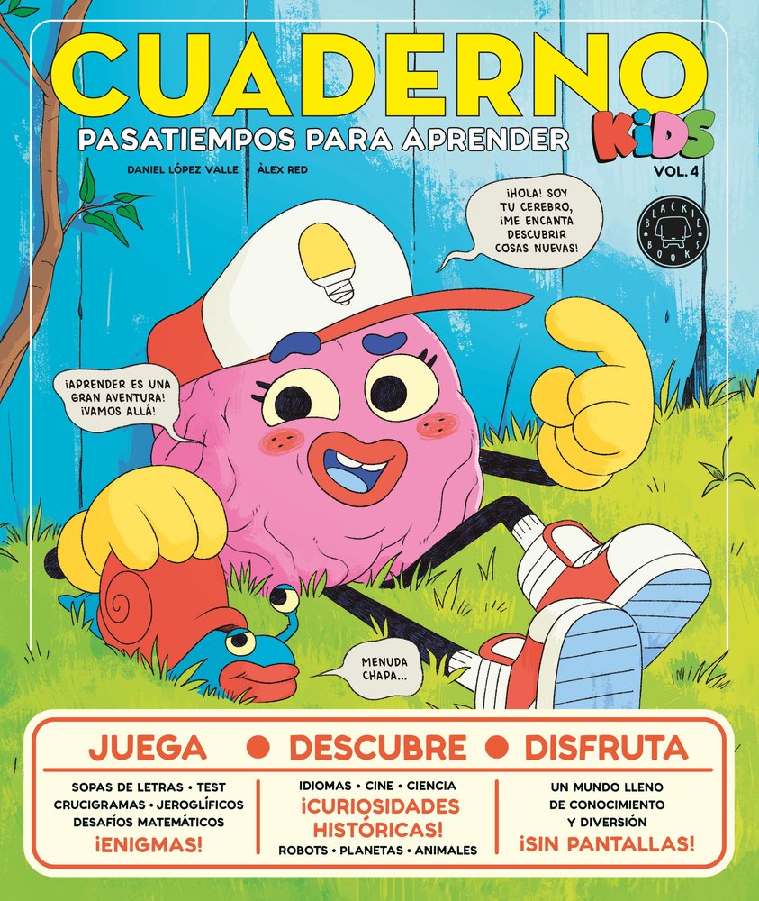 CUADERNO KIDS VOL. 4, de LOPEZ DEL VALLE, DANIEL | portada del libro