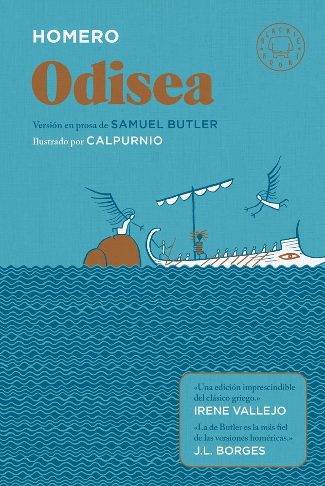 ODISEA, de HOMERO | portada del libro