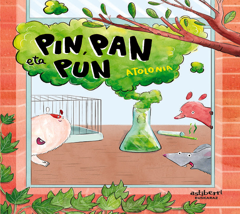 PIN, PAN ETA PUN, de ATOLONIA | portada del libro
