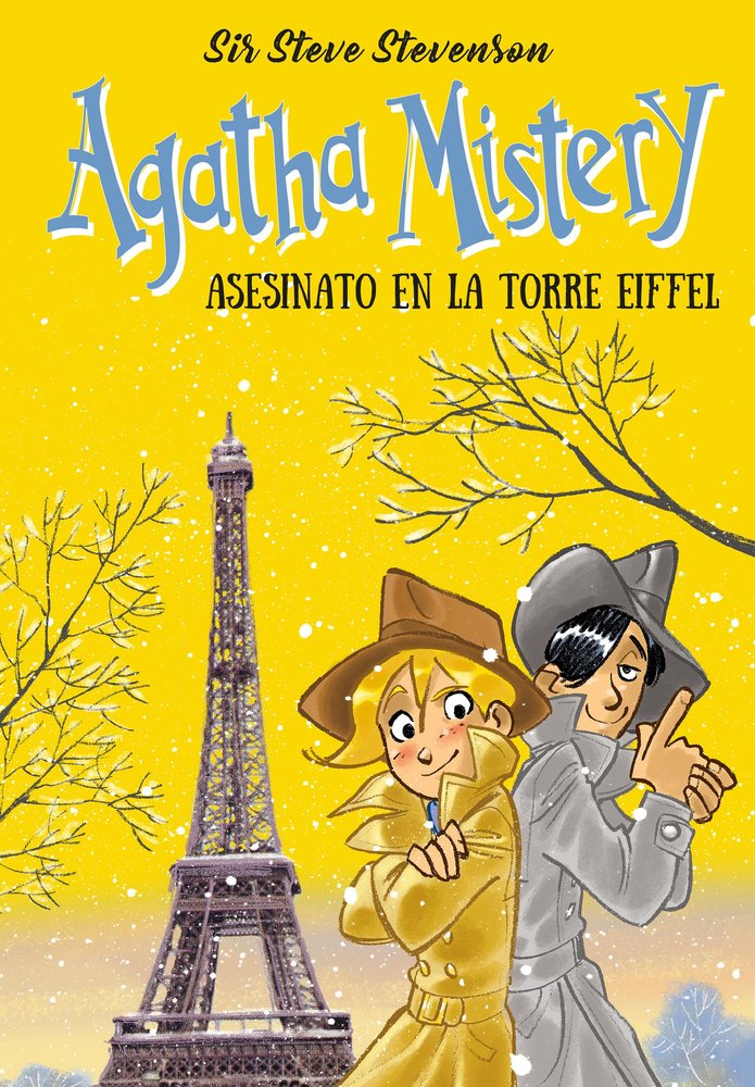 AGATHA MISTERY ASESINATO EN LA TORRE EIFFEL, de STEVENSON SIR STEVE | portada del libro
