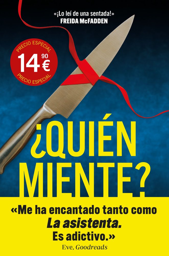 ¿QUIEN MIENTE?, de TINTERA, AMY | portada del libro