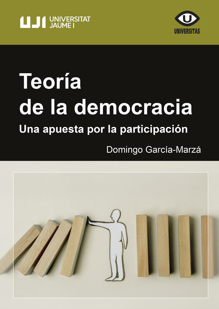 TEORIA DE LA DEMOCRACIA UNA APUESTA POR LA PARTICIPACION, de GARCIA MARZA, DOMINGO | portada del libro