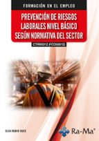 (CTRR0012) (FCOS0012) PREVENCION DE RIESGOS LABORALES NIVEL BASICO SEGUN NORMATI, de Elsa Rubio Duce | portada del libro