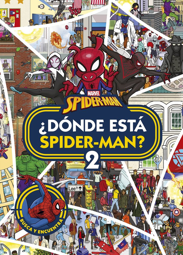 SPIDER MAN DONDE ESTA SPIDER MAN 2, de MARVEL | portada del libro