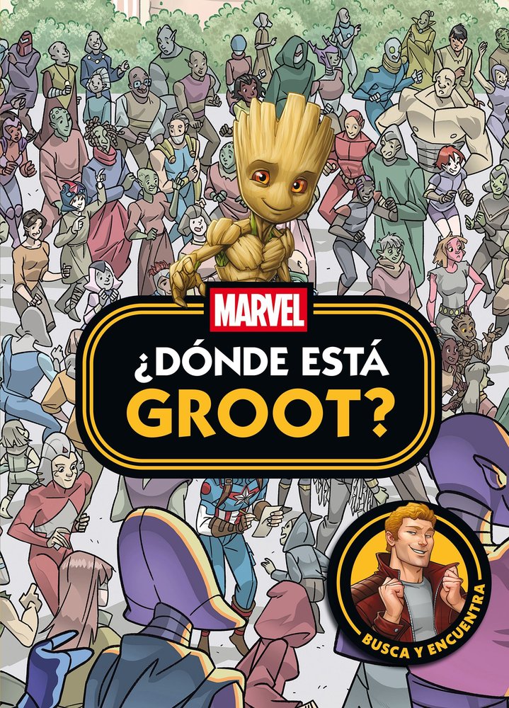 MARVEL DONDE ESTA GROOT, de MARVEL | portada del libro