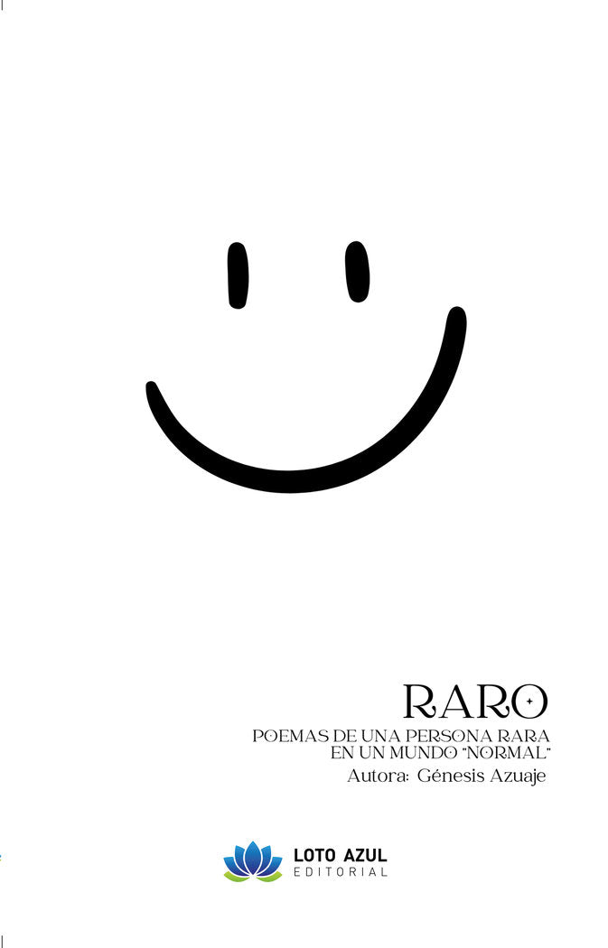 Raro, de Azuaje, Génesis | portada del libro