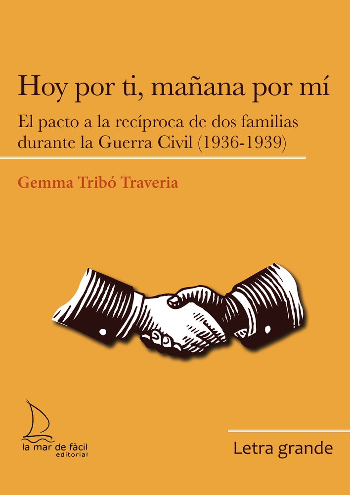 HOY POR TI, MAÑANA POR MI -LG, de Tribó Traveria | portada del libro
