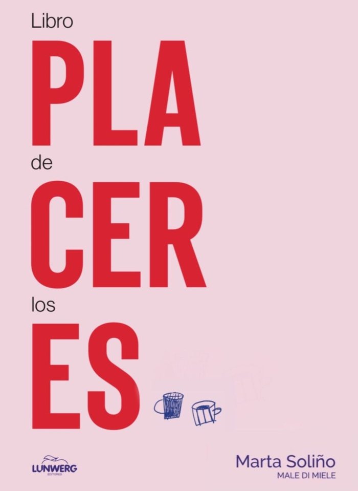 LIBRO DE LOS PLACERES, de MARTA SOLIÑO (@MALEDIMIELE) | portada del libro