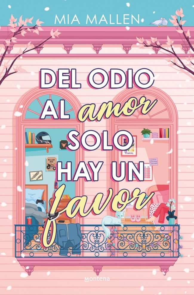 Del odio al amor solo hay un favor, de MIA MALLEN | portada del libro