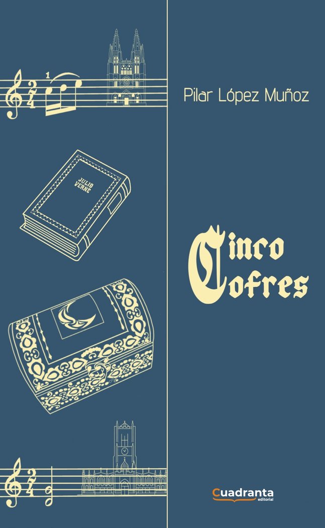Cinco cofres, de , López Muñoz, Pilar | portada del libro
