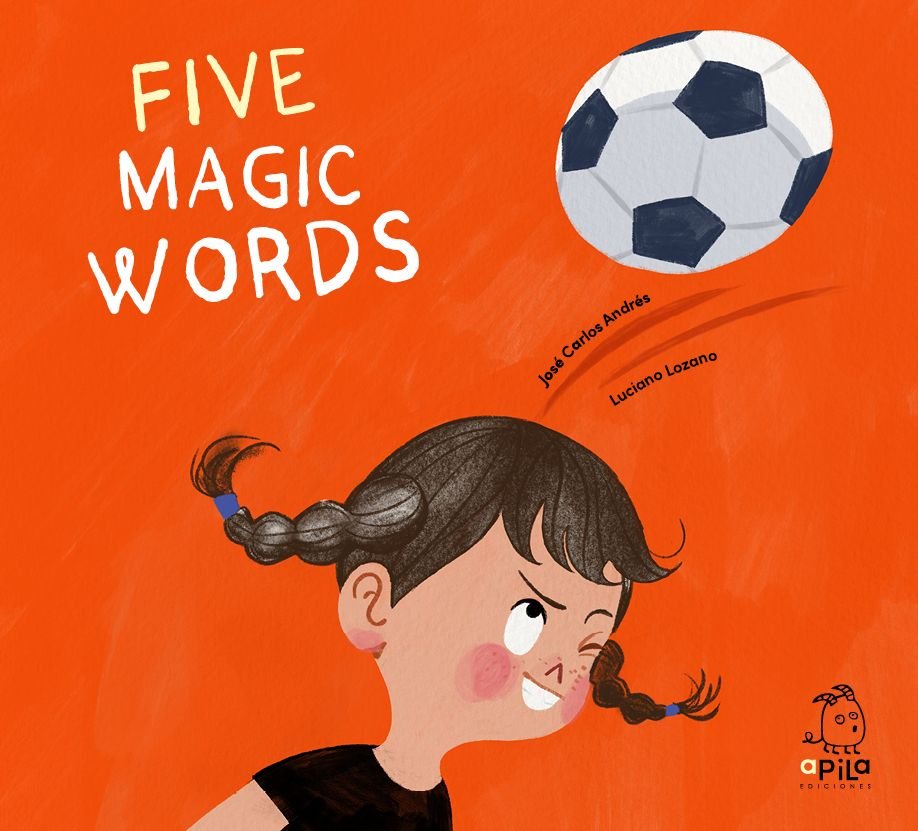 FIVE MAGIC WORDS, de JOSE CARLOS ANDRES | portada del libro