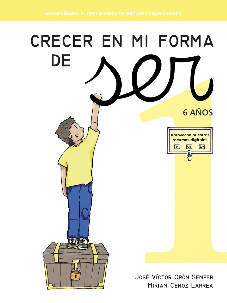 ACOMPAÑANDO EL CRECIMIENTO EN VIRTUDES Y HABILIDADES, de JOSE VICTOR ORON SEMPER | portada del libro