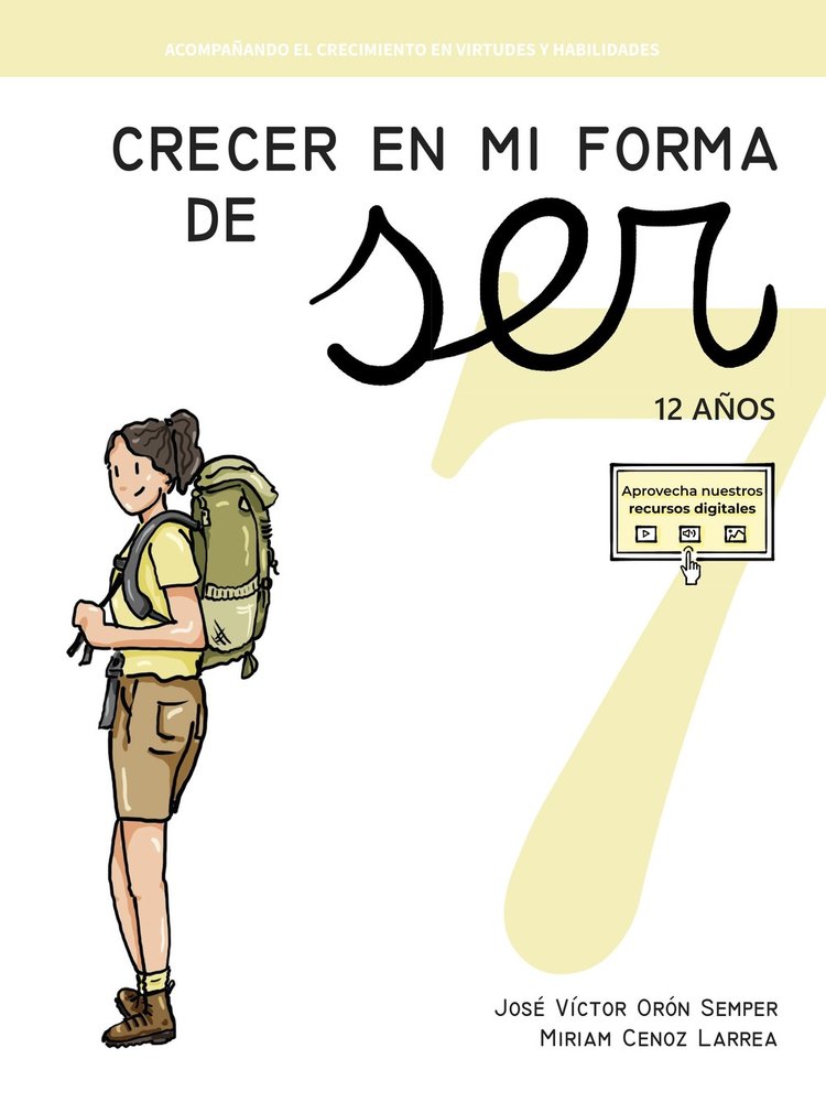 ACOMPAÑANDO EL CRECIMIENTO EN VIRTUDES Y HABILIDADES, de JOSE VICTOR ORON SEMPER | portada del libro