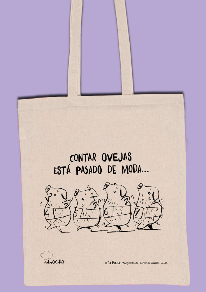 Bolsa de tela 'La piara', de GURIDI | portada del libro