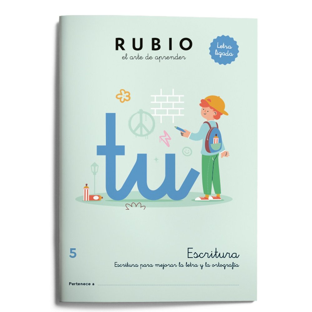 ESCRITURA LETRA LIGADA 5ºEP | portada del libro