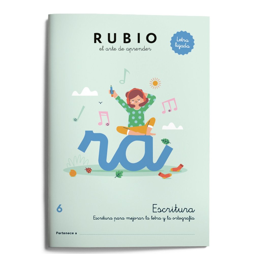 ESCRITURA LETRA LIGADA 6ºEP | portada del libro