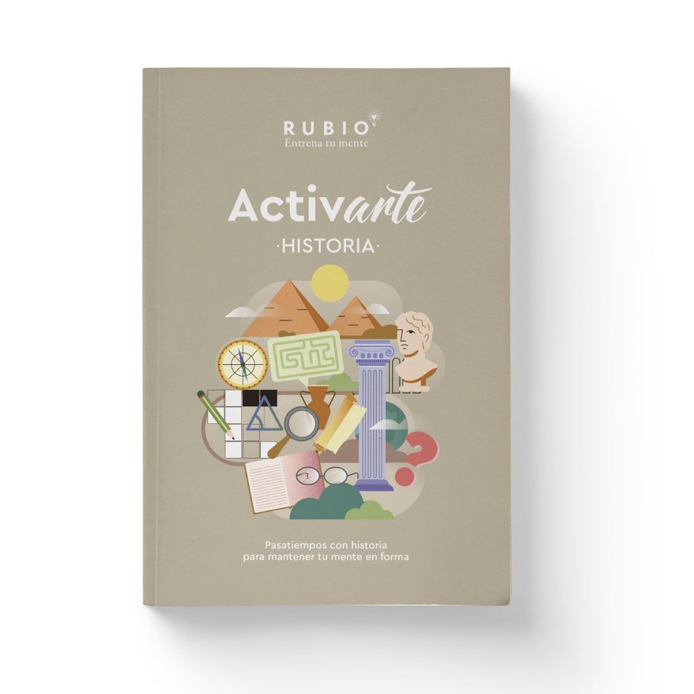 ACTIVARTE-HISTORIA. PASATIEMPOS CON HISTORIA PARA MANTENER TU MENTE EN FORMA (VO, de AA.VV. | portada del libro