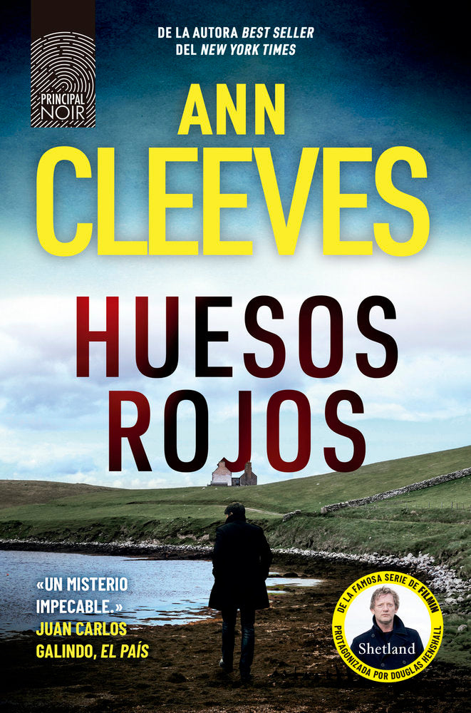 HUESOS ROJOS, de CLEEVES, ANN | portada del libro