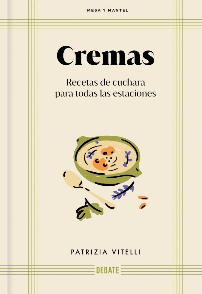 Cremas (Mesa y mantel), de PATRIZIA VITELLI | portada del libro