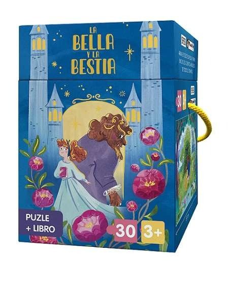 BELLA Y BESTIA PUZLE 30, de VV.AA. | portada del libro