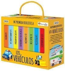 LOS VEHICULOS MI PRIMERA BIBLIOTECA | portada del libro