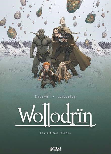 WOLLODRIN 05: LOS ULTIMOS HEROES, de CHAUVEL | portada del libro