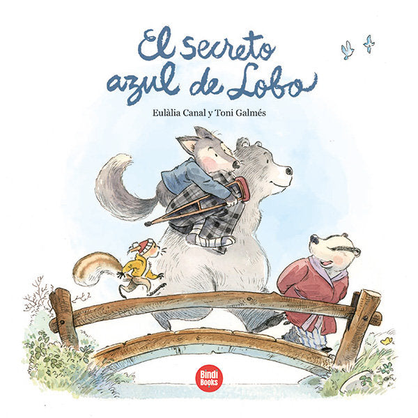 EL SECRETO AZUL DE LOBO, de CANAL, EULALIA | portada del libro