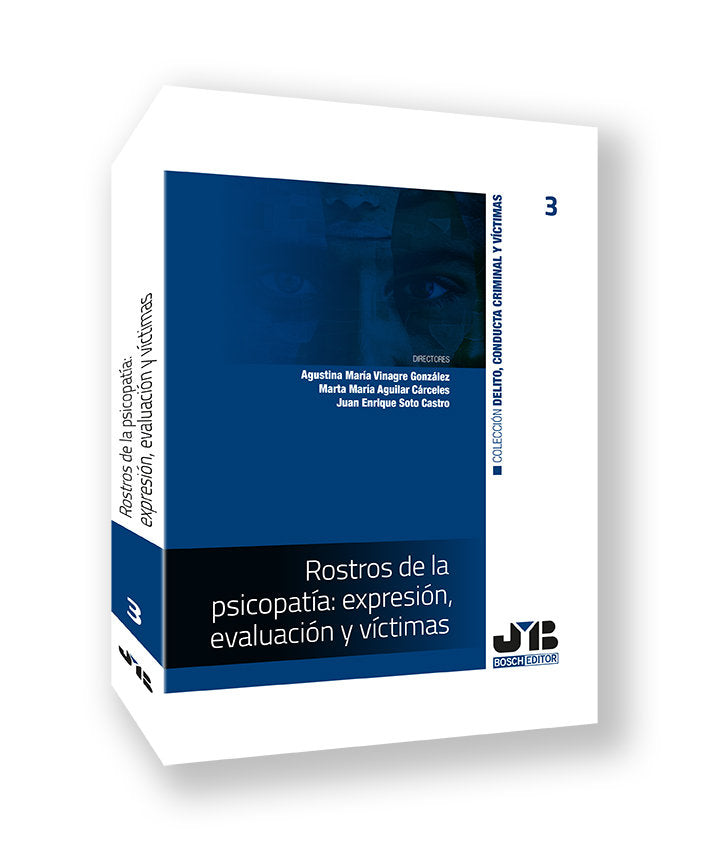 ROSTROS DE LA PSICOPATIA: EXPRESION, EVALUACION Y VICTIMAS, de VINAGRE GONZALEZ | portada del libro