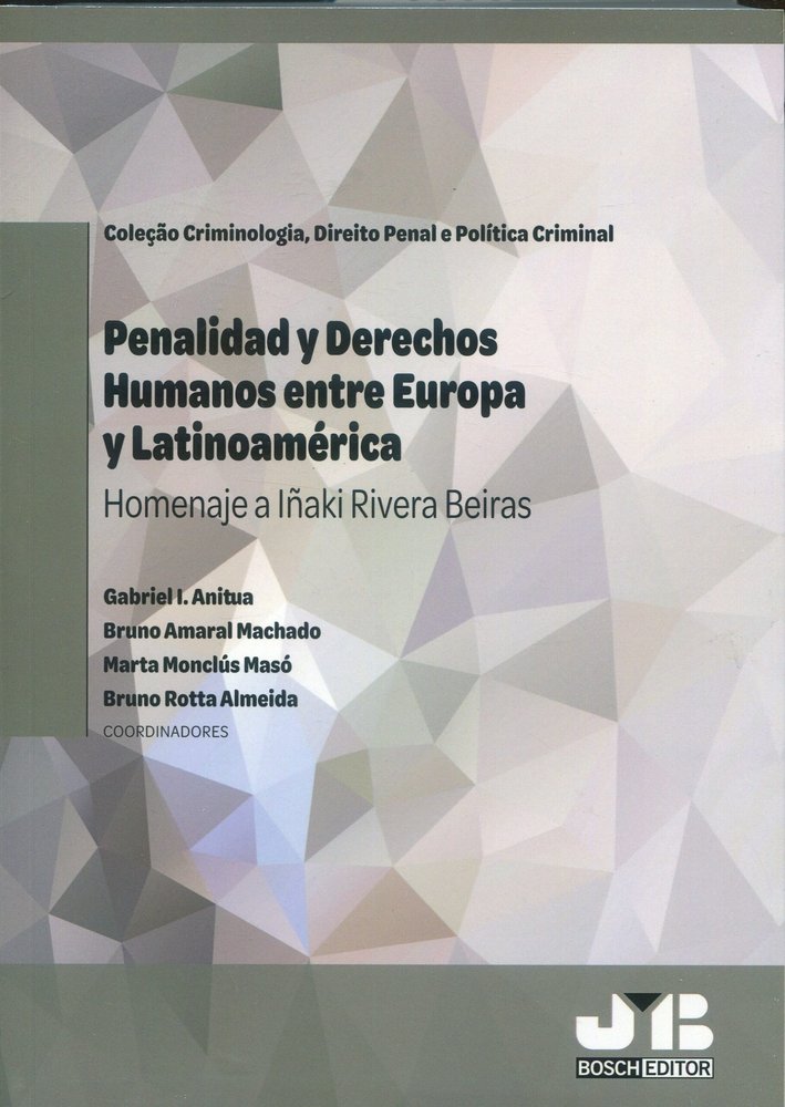 PENALIDAD Y DERECHOS HUMANOS ENTRE EUROPA Y LATINOAMERICA., de ANITUA | portada del libro