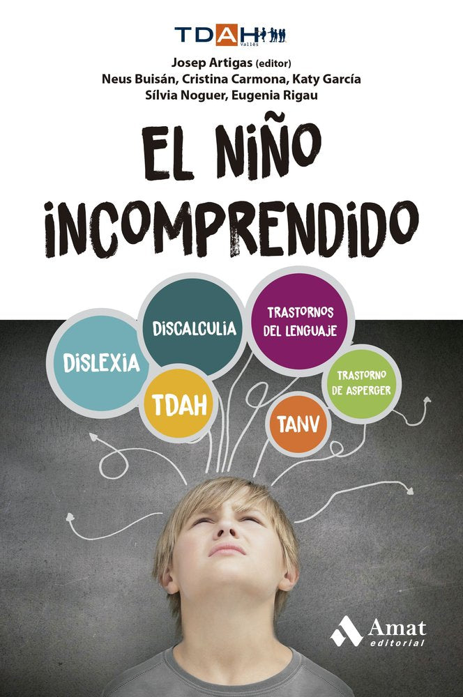 NIÑO INCOMPRENDIDO, EL, de CARMONA FERNANDEZ | portada del libro