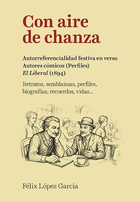 CON AIRE DE CHANZA, de LOPEZ GARCIA, FELIX | portada del libro