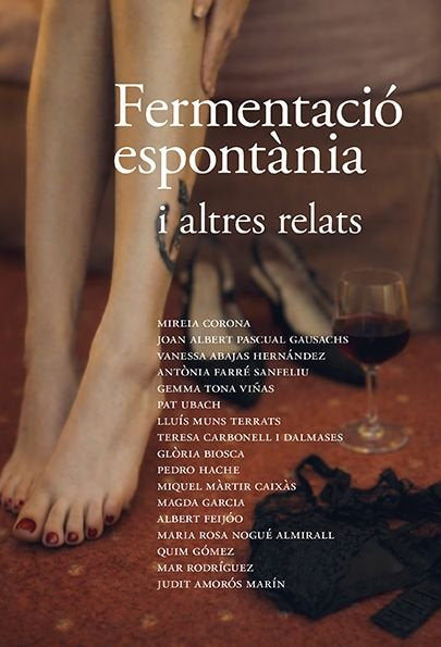 FERMENTACIó ESPONTÃANIA I ALTRES RELATS, de CORONA MART¡NEZ, MIREIA | portada del libro