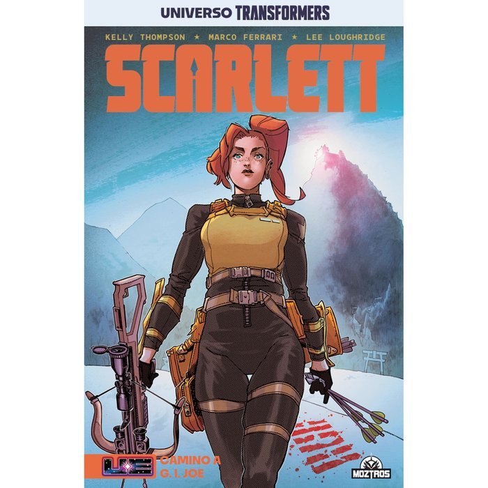 SCARLETT: CAMINO A G.I. JOE, de THOMPSON, KELLY | portada del libro